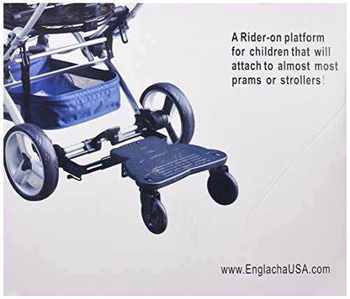 Englacha Easy Rider Trailer - Standing Platform - Quick and Easy to Use - Designed for Safety, Blue