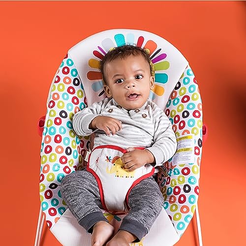 Bright Starts Playful Pinwheels Bouncer with Vibrating Seat