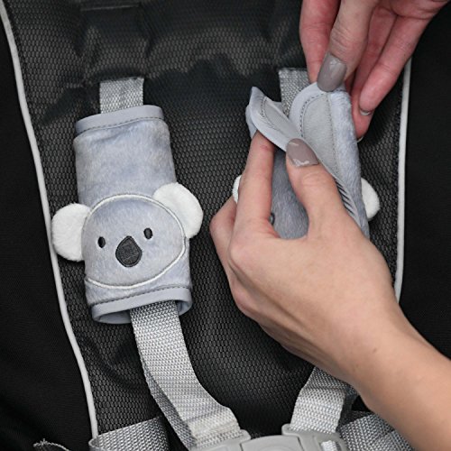 Travel Bug Baby & Toddler 3-Piece Head Support & Strap Covers Set for Car Seats, Strollers & Bouncers  (Koala)