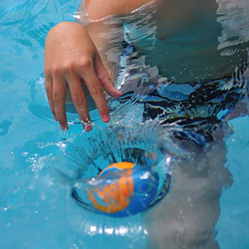Wave Runner Mega Ball #1 Water Ball for Skipping and Bouncing The Perfect Pool Ball and Ocean Ball (2-Pack)