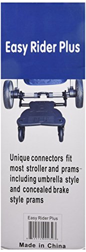 Englacha Easy Rider Trailer - Standing Platform - Quick and Easy to Use - Designed for Safety, Blue