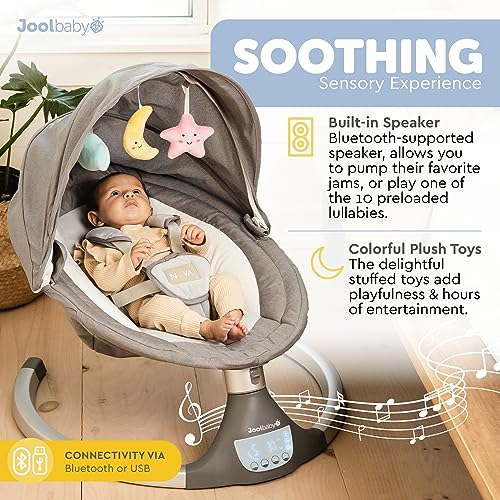 Electric Baby Swing with Bluetooth Music - Nova