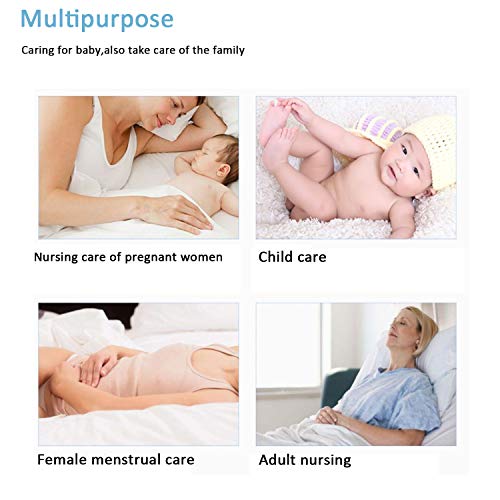 Disposable Changing Pads Mats, Soft and Waterproof Leak-Proof Breathable Disposable Underpads for Baby (18Lx13W,25Pads)