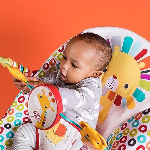 Bright Starts Playful Pinwheels Bouncer with Vibrating Seat