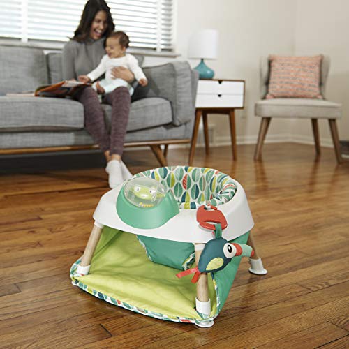 Evenflo Exersaucer Tiny Tropics 2-in-1 Baby Seat and Door Jumper