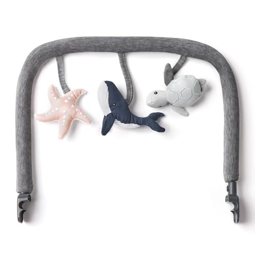 Ocean Wonders Charcoal Grey Bouncer Toy Bar Accessory