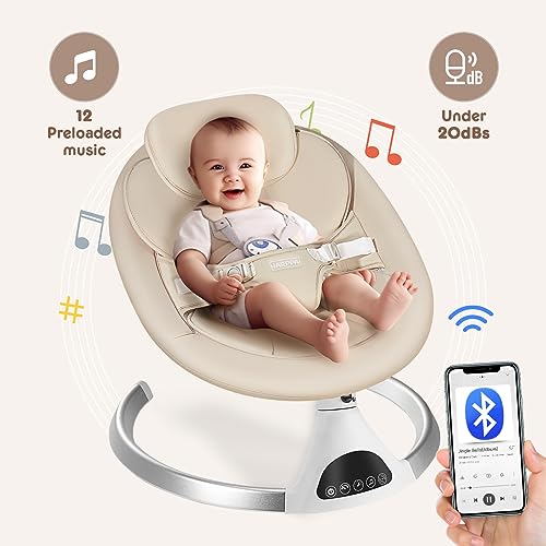 Electric Baby Swing for Infants to Toddler, Portable