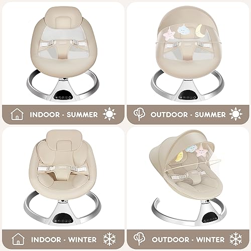 Electric Baby Swing for Infants to Toddler, Portable