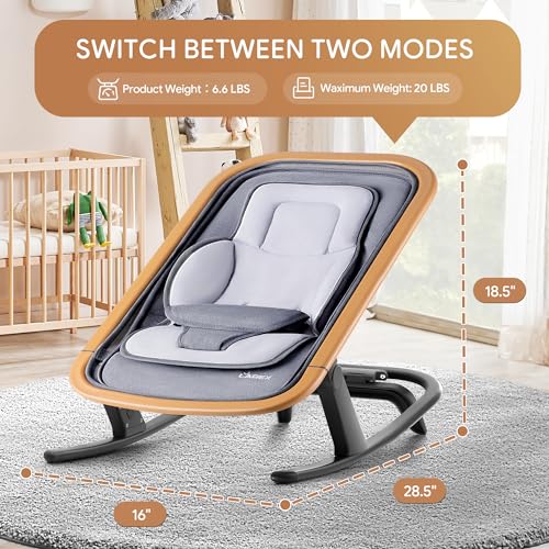LAREX Portable Baby Bouncer Seat, Ergonomic Design