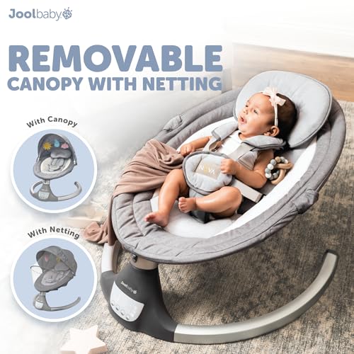 Nova Baby Swing - Motorized, Bluetooth, 10 Melodies, Remote