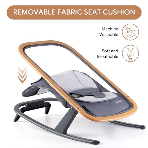 LAREX Portable Baby Bouncer Seat, Ergonomic Design