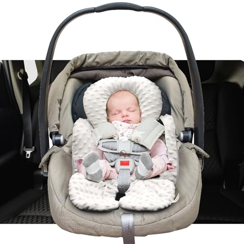 KAKIBLIN 2-in-1 Reversible Infant Car Seat Insert