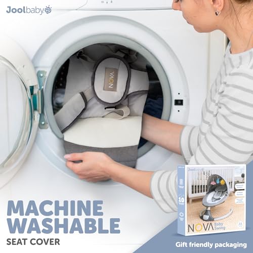 Nova Baby Swing - Motorized, Bluetooth, 10 Melodies, Remote