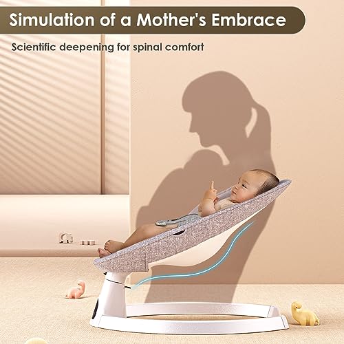 Exclusive App & Bluetooth Electric Baby Swing, Sensor+Timing