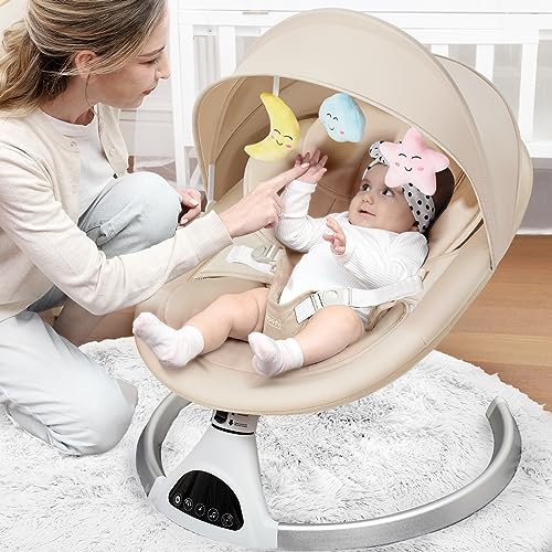 Electric Baby Swing for Infants to Toddler, Portable