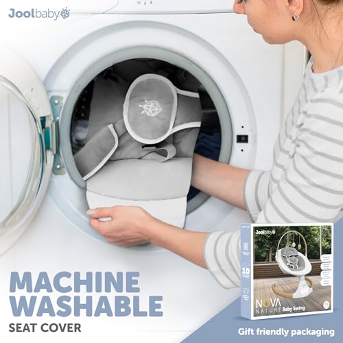 Nova Nature Wooden Baby Swing with Bluetooth Music