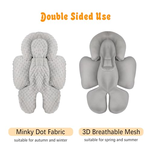 KAKIBLIN 2-in-1 Reversible Infant Car Seat Insert