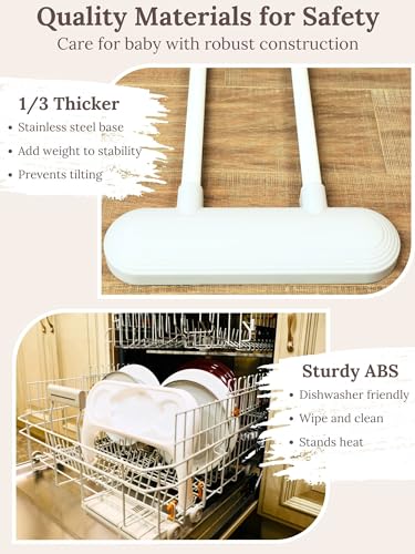 4-in-1 Portable Baby Bouncer Seat with Removable Wheels