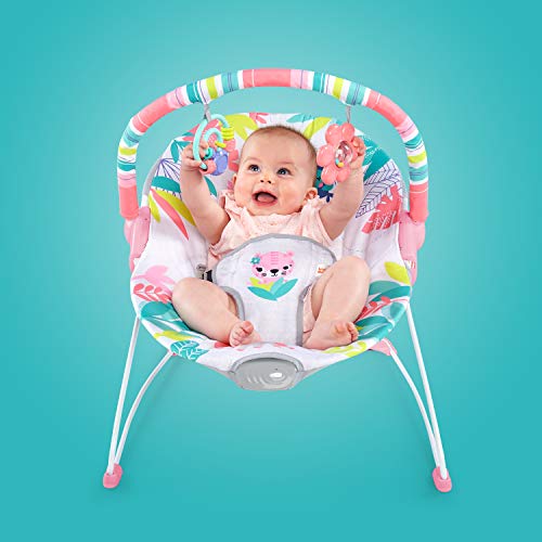 Bright Starts Flamingo Vibes Baby Bouncer