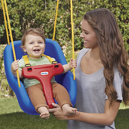 Little Tikes 2-in-1 Snug 'n Secure Swing Blue