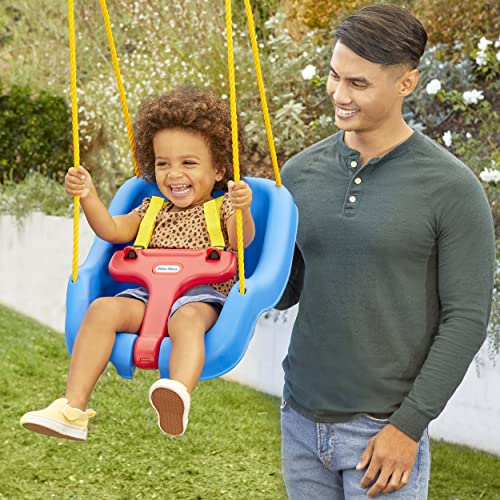 Little Tikes 2-in-1 Snug 'n Secure Swing Blue
