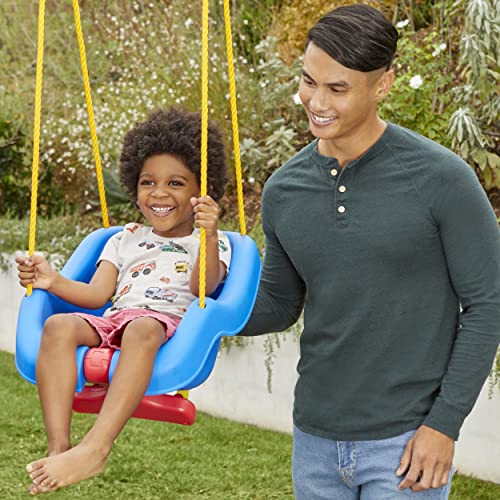 Little Tikes 2-in-1 Snug 'n Secure Swing Blue