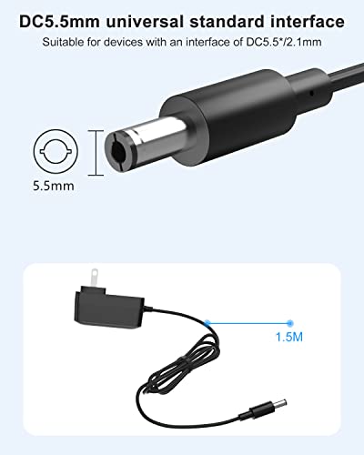 BENSN AC Adapter Power Cord for 12V 4moms mamaRoo 2/4 Infant Seat, 2015 mamaRoo Infant Seat, rockaRoo Baby Swing, OH-1048B1203000U / OH-1048B1203000-U Replacement Charger