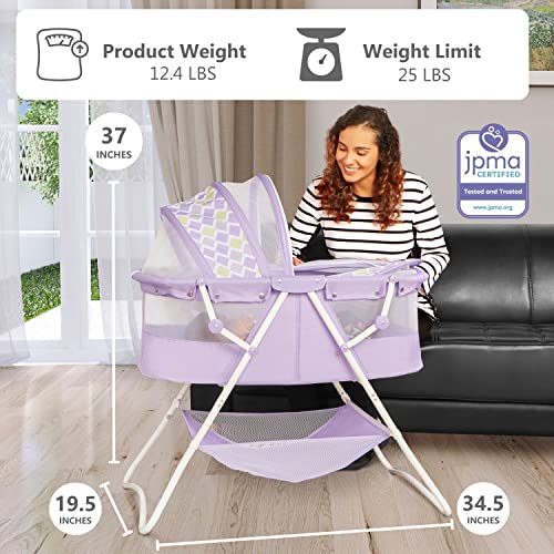 Dream On Me, Karley Bassinet, Periwinkle