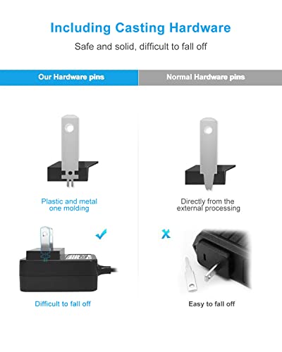 BENSN AC Adapter Power Cord for 12V 4moms mamaRoo 2/4 Infant Seat, 2015 mamaRoo Infant Seat, rockaRoo Baby Swing, OH-1048B1203000U / OH-1048B1203000-U Replacement Charger