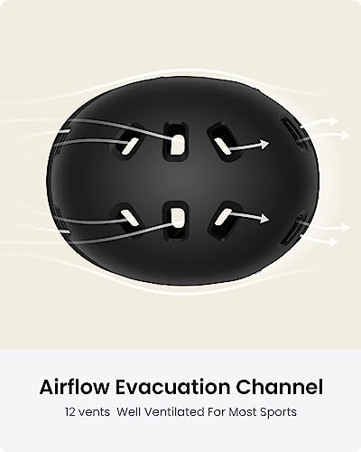 OutdoorMaster Multi-Sport Helmet for All Ages - Black