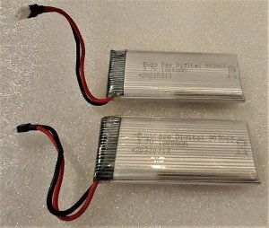 TWIN PACK High Capacity 1800mAh Drone Batteries
