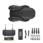 4K Dual Camera Foldable RC Drone with Batteries