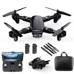 Foldable GPS 4K HD Camera RC Drone with 2 Batteries