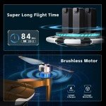 Enduring Brushless Motor Drone - 84 Min Flight