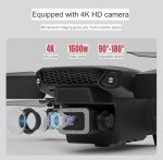 4K HD Foldable Drone with 360° Flip & WiFi