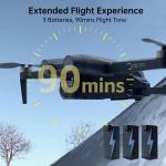X10 PRO GPS Drone with 4K Camera and 90 Min Flight
