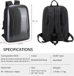 Stylish Waterproof Shoulder Bag for Air 3/3S Drone