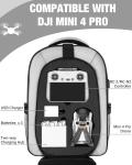 Waterproof Mini Drone Travel Backpack with Laptop Slot