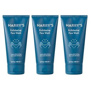 Harry's Exfoliating Face Wash for Men - 3 Pack
