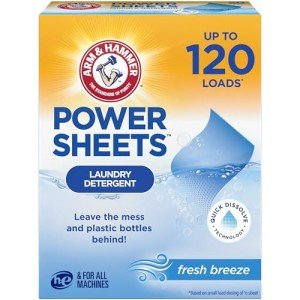 ARM & HAMMER Fresh Breeze Laundry Detergent Sheets 60 ct