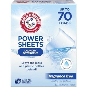ARM & HAMMER Fragrance-Free Laundry Detergent Sheets 35 ct