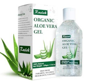 Raslok Pure Aloe Vera Gel for Skin & Hair