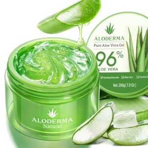 Aloderma 96% Pure Organic Aloe Vera Gel