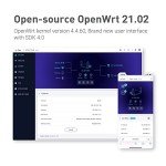 Portable Wi-Fi 6 Travel Router with VPN Support