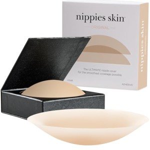 Sticky Reusable Silicone Nipple Covers with Travel Box