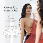 Sticky Reusable Silicone Nipple Covers with Travel Box
