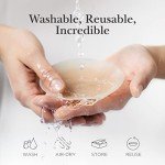Sticky Reusable Silicone Nipple Covers with Travel Box