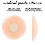 Reusable Silicone Nipple Covers - 4 Pairs