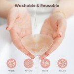 Reusable Adhesive Nipple Covers for Women (1 Pair)