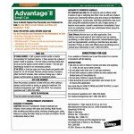 Advantage II Small Cat Flea Treatment 1-Month Supply